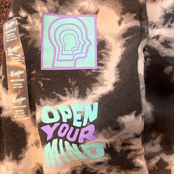 NWT Mens Brooklyn Cloth Tie-Dye Joggers XL - Picture 3 of 3